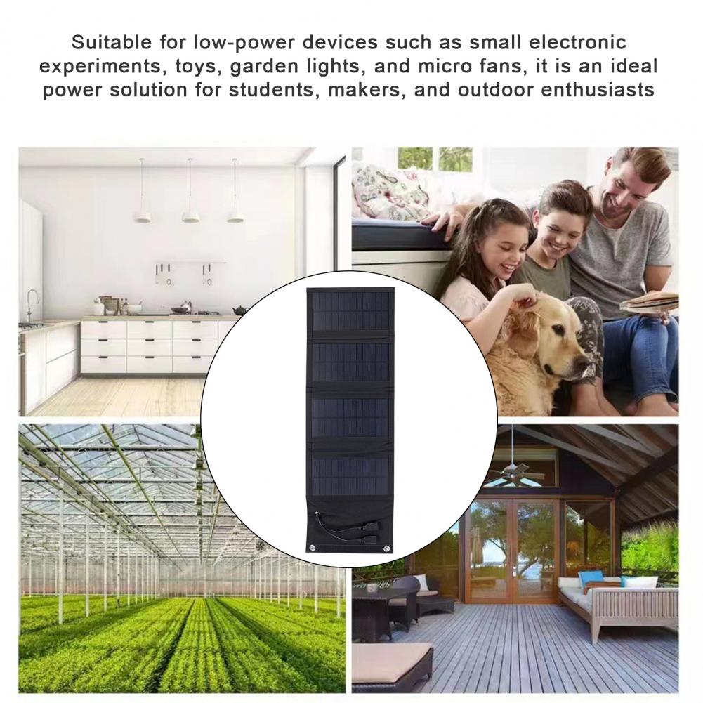 Solar Charger Panel Foldable - Lekki składany panel słoneczny, ładowarka solarna