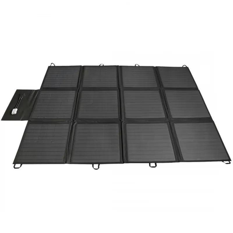 Solar Charger Panel Foldable - Przenośna ładowarka solarna, kempingowy system solarny