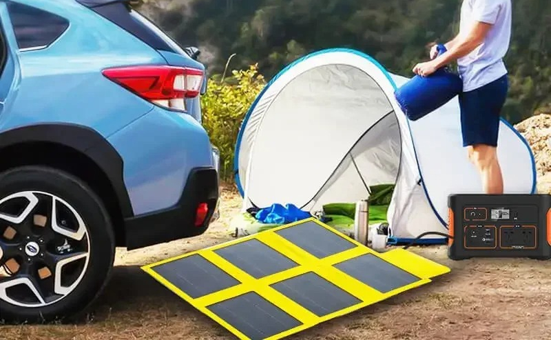 Składany telefon z panelem sło – Solar Charger Panel Foldable recenzja i cena