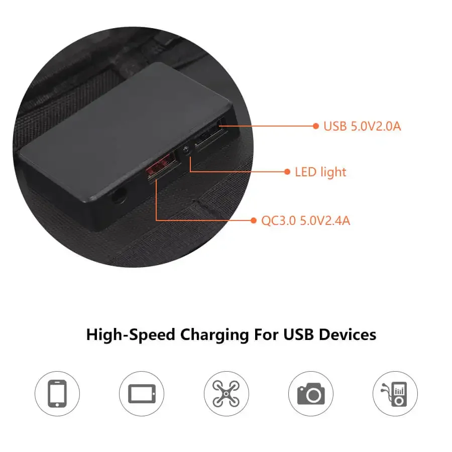 Składany telefon z panelem sło – Solar Charger Panel Foldable recenzja i cena