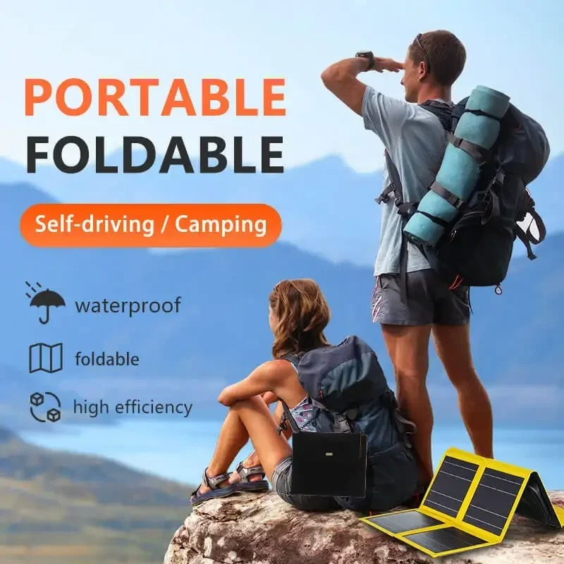 Składany telefon z panelem sło – Solar Charger Panel Foldable recenzja i cena