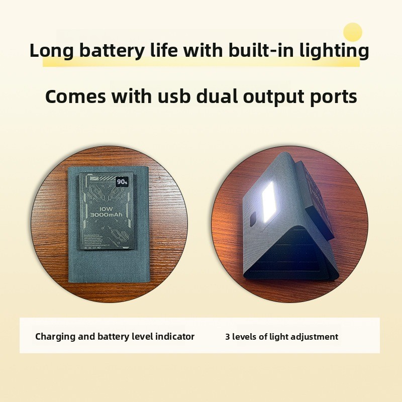 Składana ładowarka solarna, pr – Solar Charger Panel Foldable recenzja i cena