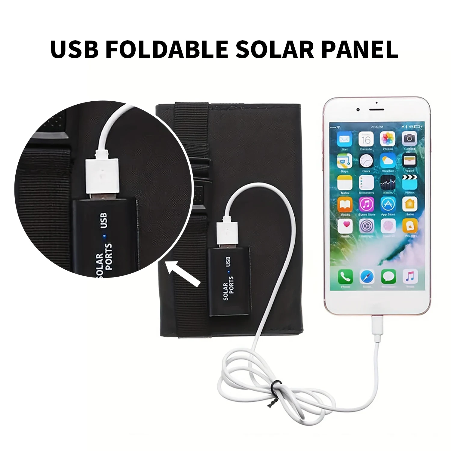 Składany panel słoneczny 20W 5 – Solar Charger Panel Foldable recenzja i cena